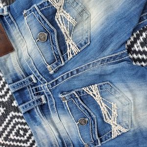 BKE Denim Stella Jean's Stretch Flaire 27R